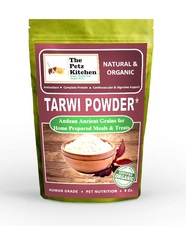 Tarwi - Antioxidant Complete Protein* - Digestive Cardiovascular & Pancreatic Support* The Petz Kitchen Organic Pet Systems