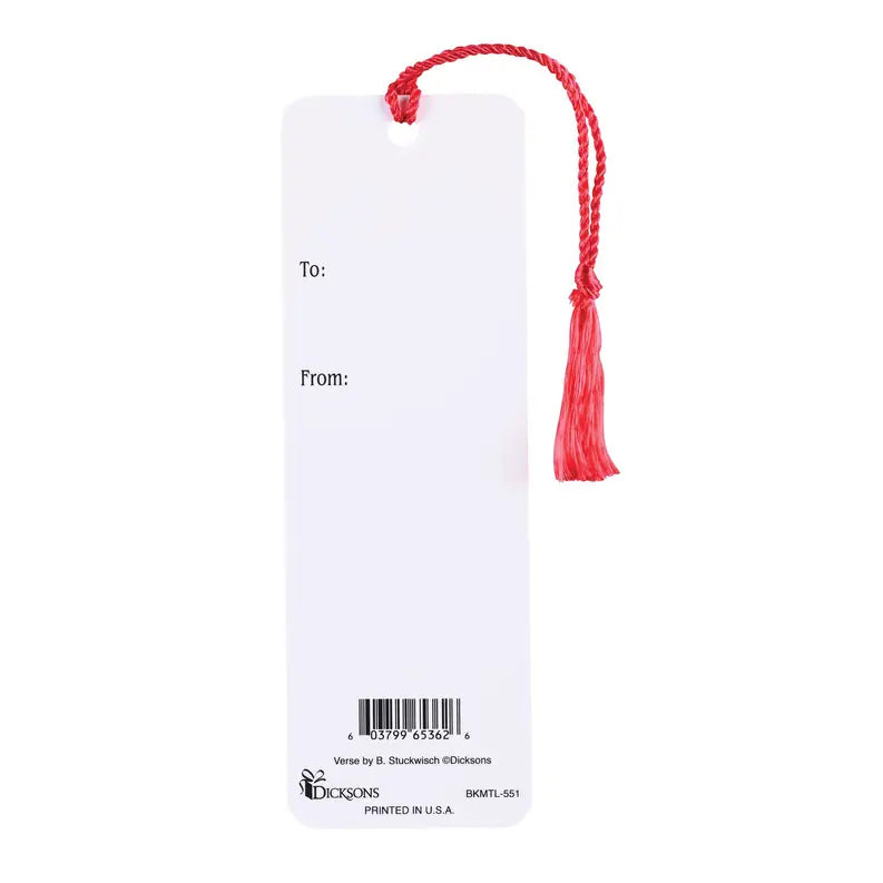 Tassel Bookmark Cardinal I Live On Dicksons Inc