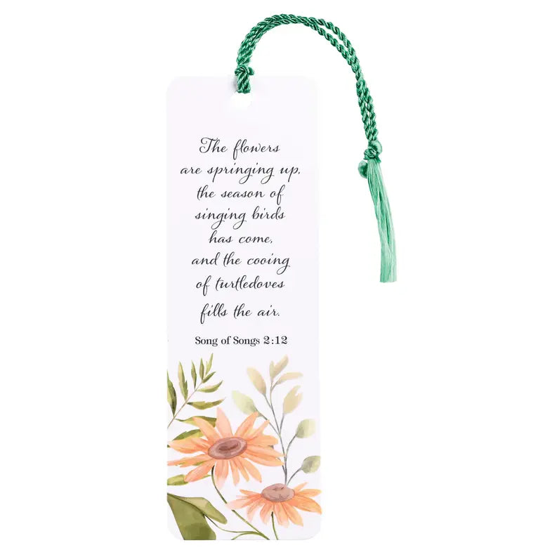 Tassel Bookmark Flowers Are Springing Dicksons Inc