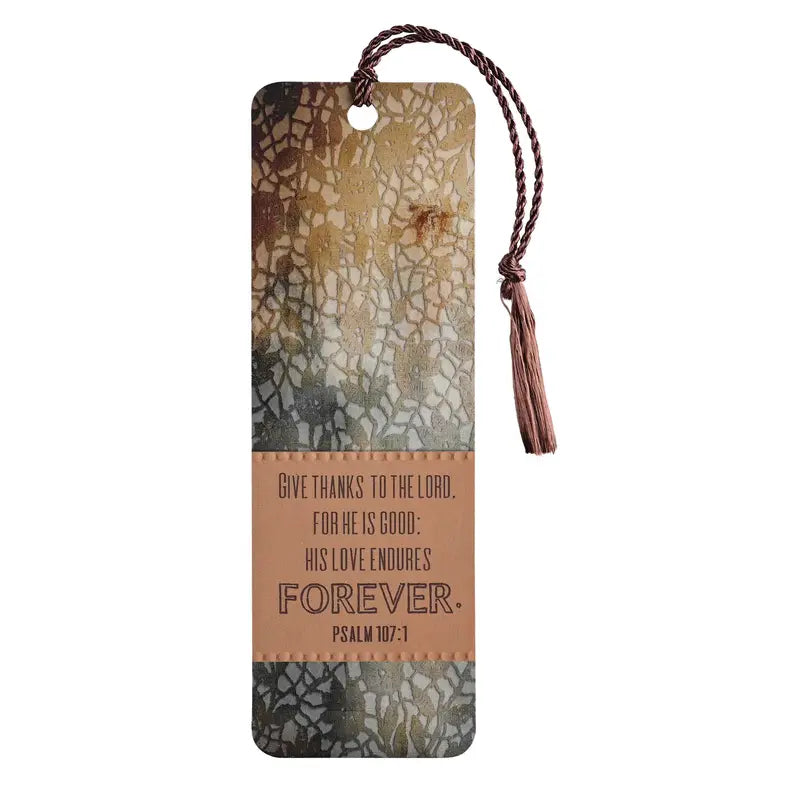 Tassel Bookmark Give Thanks To The Lord Dicksons Inc