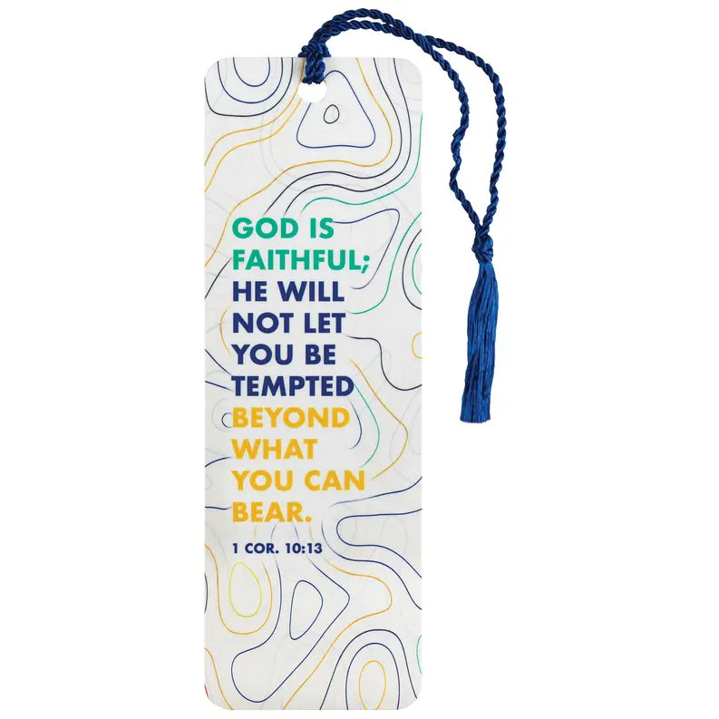 Tassel Bookmark God Is Faithful Dicksons Inc
