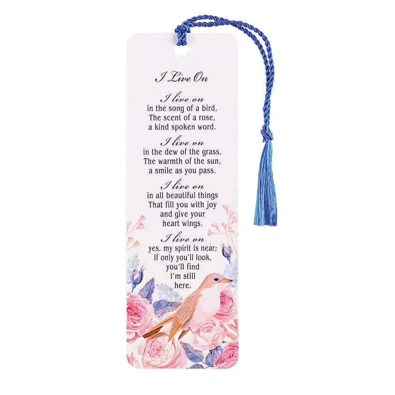 Tassel Bookmark I Live On Dicksons Inc