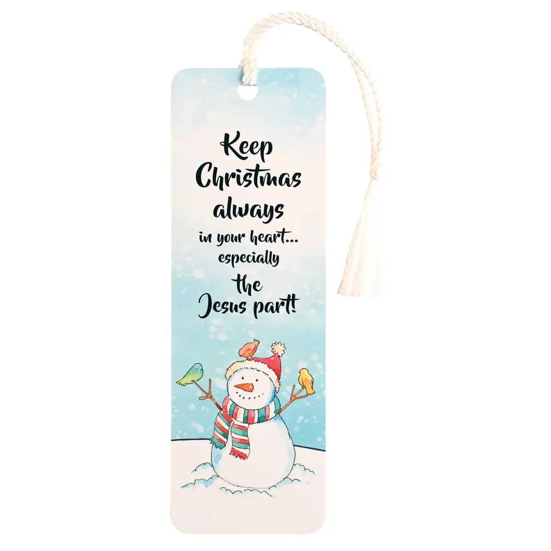 Tassel Bookmark Keep Christmas Always Dicksons Inc