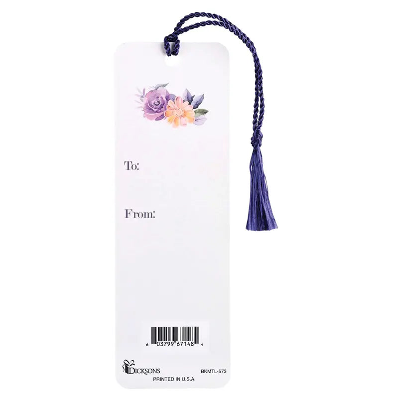 Tassel Bookmark Many Noble Women Floral Dicksons Inc