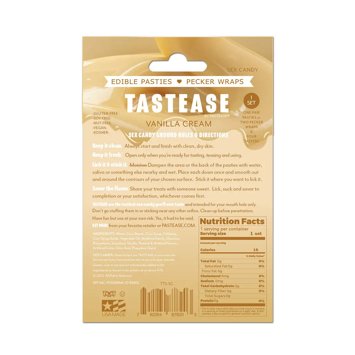 Tastease - Vanilla Cream Pastease