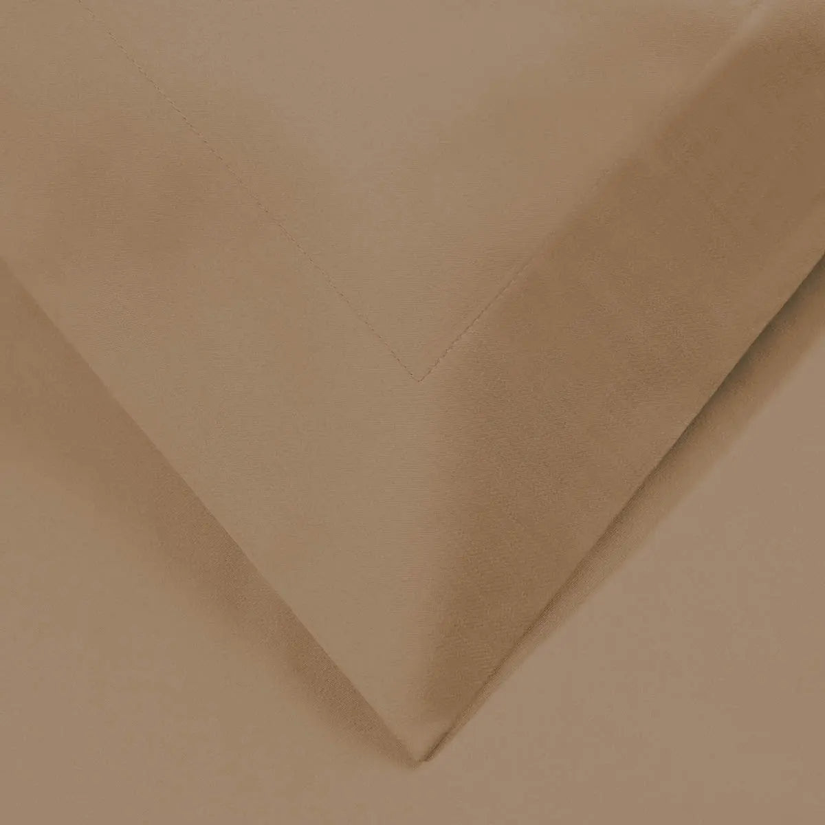 Taupe Queen Cotton Blend Washable Duvet Cover Set Homeroots Bed & Bath