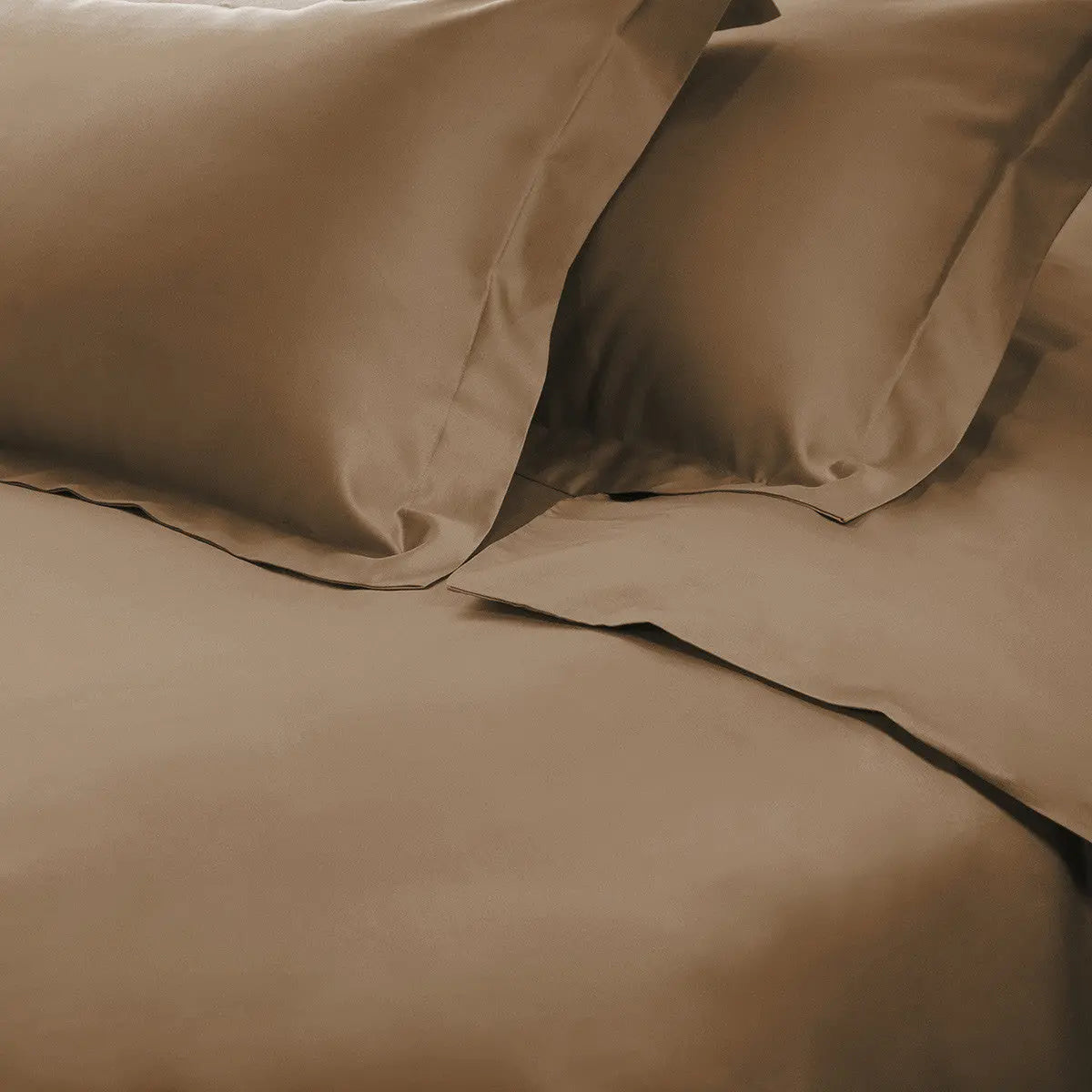 Taupe Twin Cotton Washable Duvet Cover Set With Sham Homeroots Bed & Bath