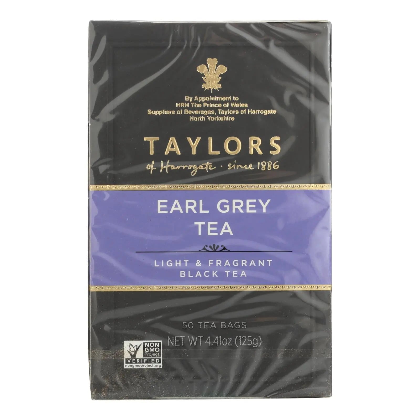 Taylors Of Harrogate Earl Grey Tea Bags  - Case Of 6 - 50 Bag Taylors Of Harrogate