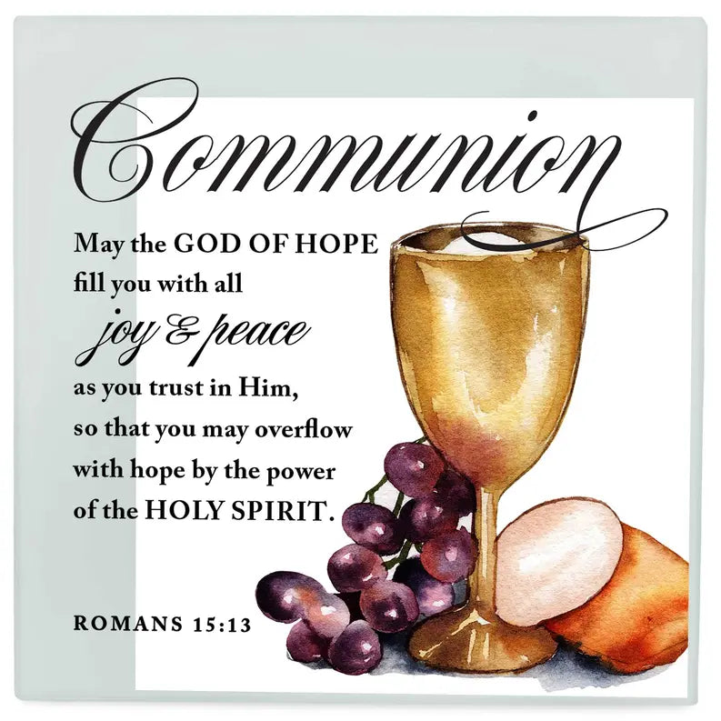 Tealight Communion Romans 15:13 Dicksons Inc