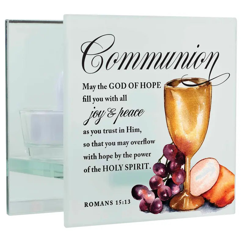 Tealight Communion Romans 15:13 Dicksons Inc