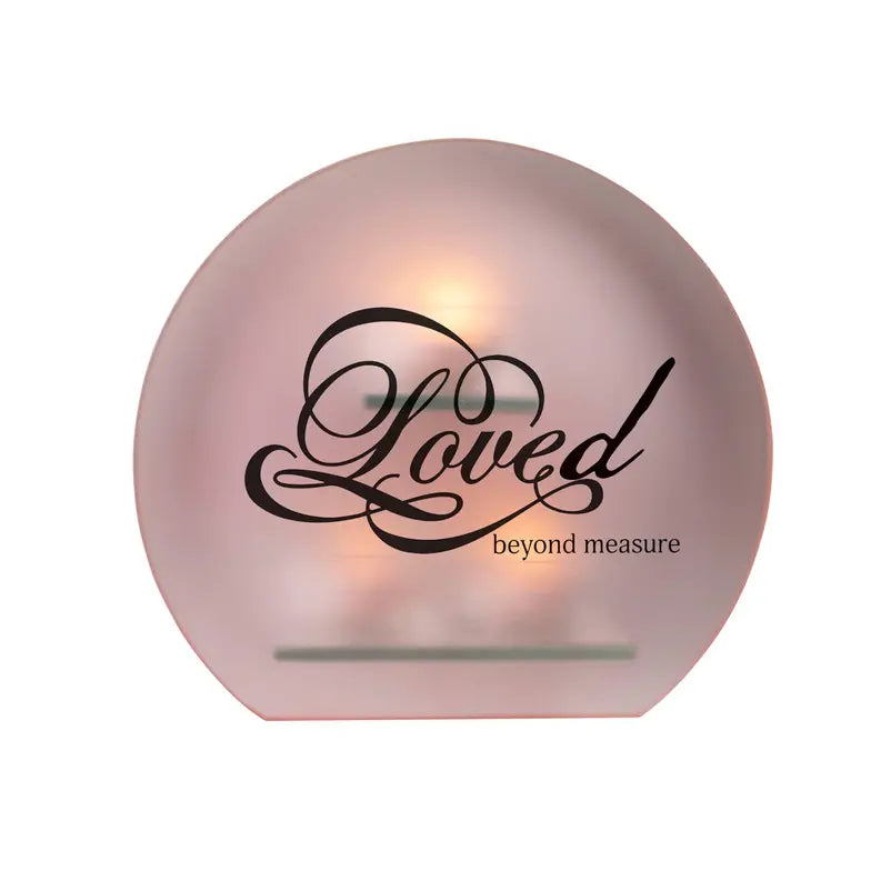 Tealight Holder Loved Beyond Blush Dicksons Inc