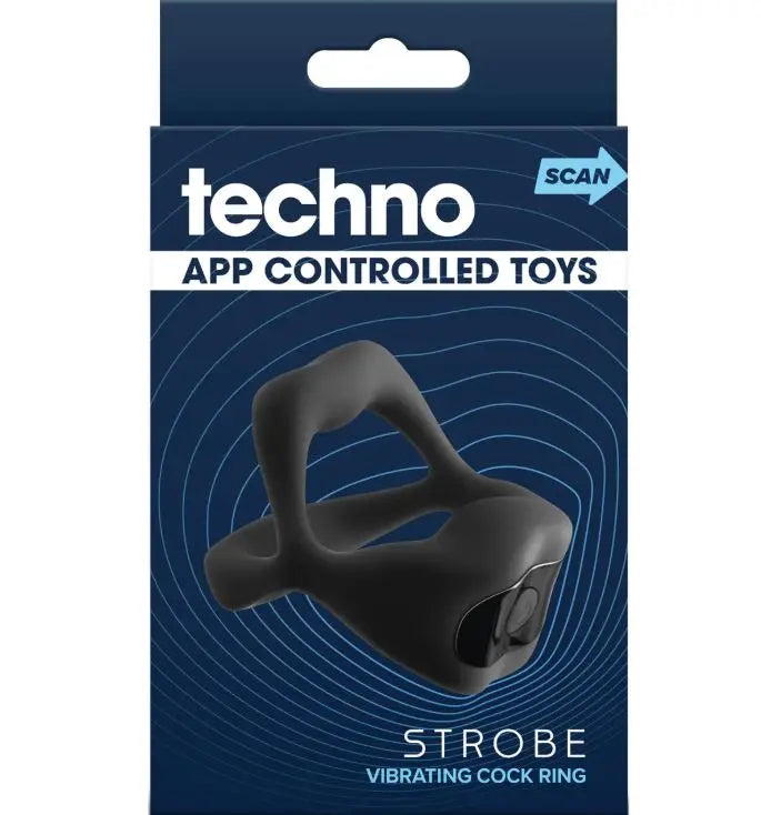 Techno Strobe Black NS Novelties