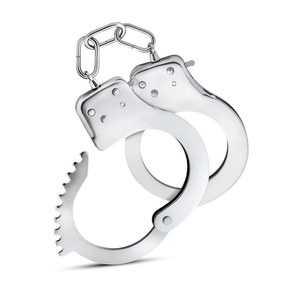 Temptasia Beginner Cuffs Silver Blush Novelties