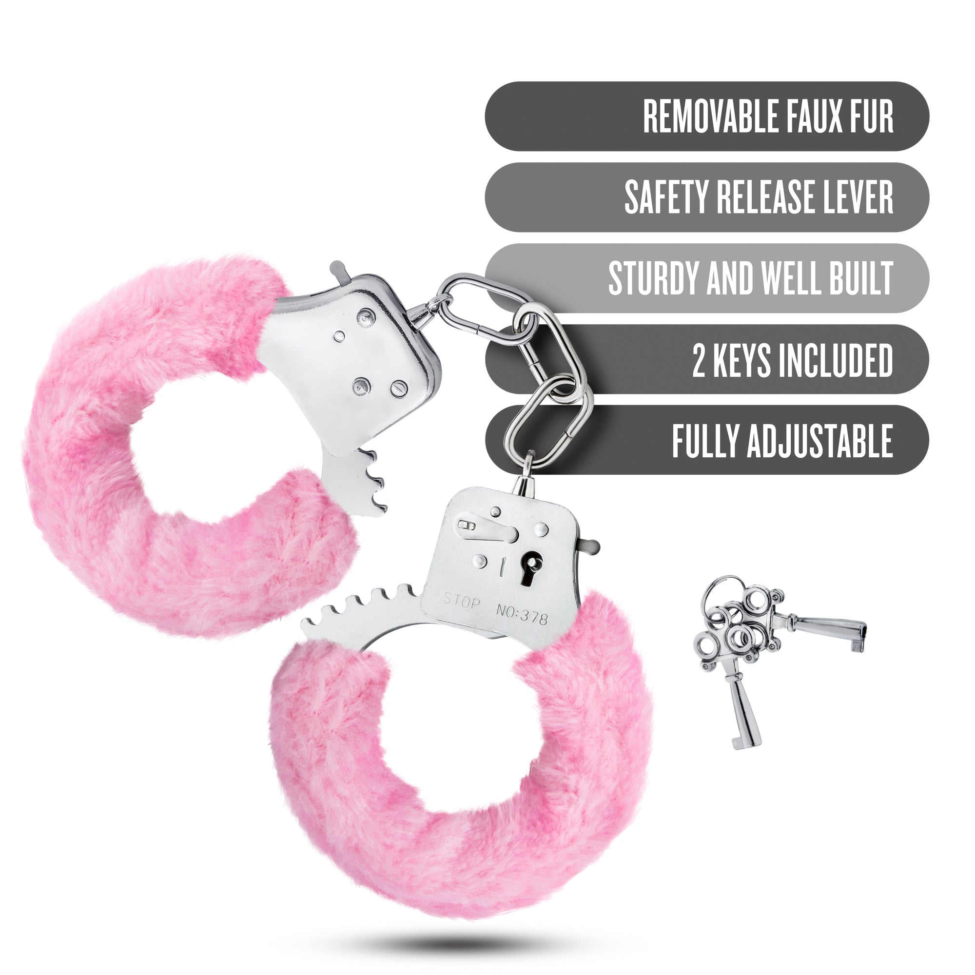 Temptasia Cuffs Blush Novelties