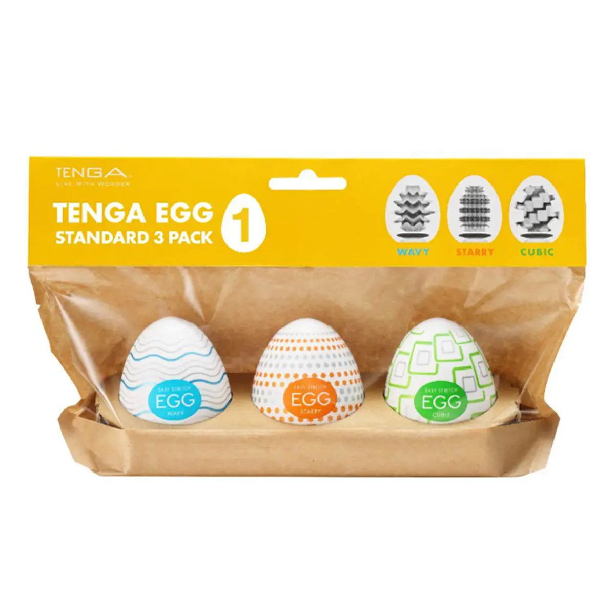 Tenga Egg Standard 3-Pack I TENGA