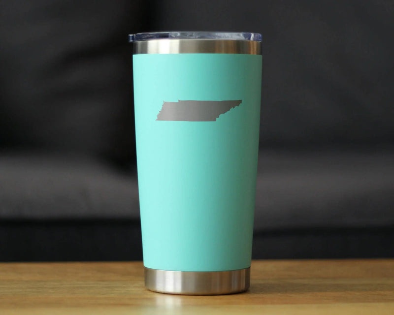 Tennessee Insulated Travel Tumbler - Tennesseans Gifts Bevvee