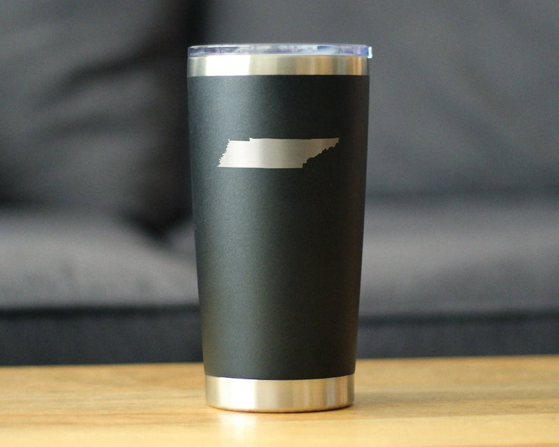 Tennessee Insulated Travel Tumbler - Tennesseans Gifts Bevvee