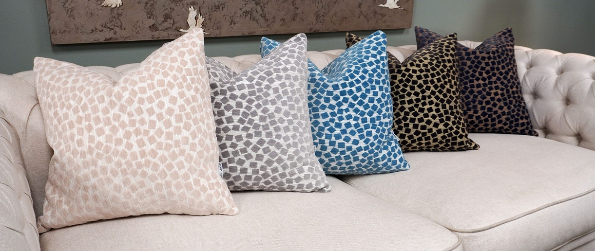 Tesserae Collection Throw Pillows Sought + Found
