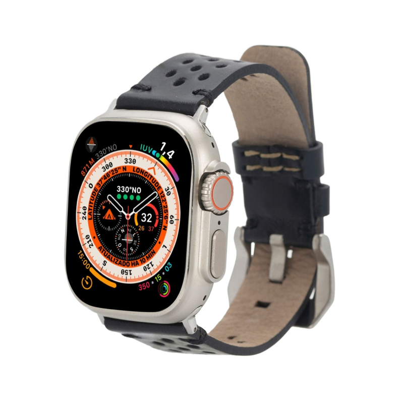 Teton Leather Bands for Apple Watch Ultra,8,7 and SE Toronata