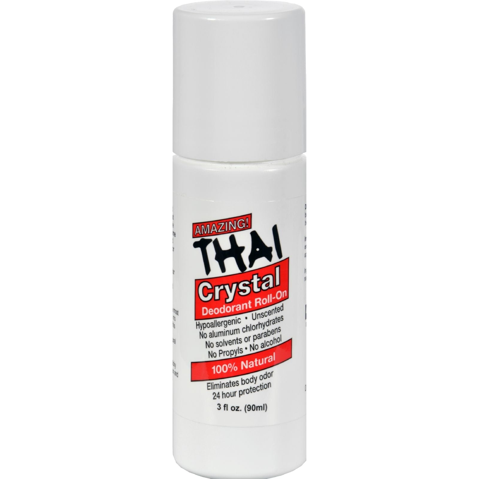 Thai Deodorant Stone Thai Crystal Deodorant Mist Roll-on - 3 Oz - GreatEagleInc