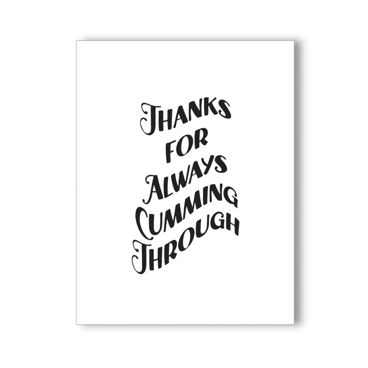 Thanks for Cumming Naughty Kard KushKards