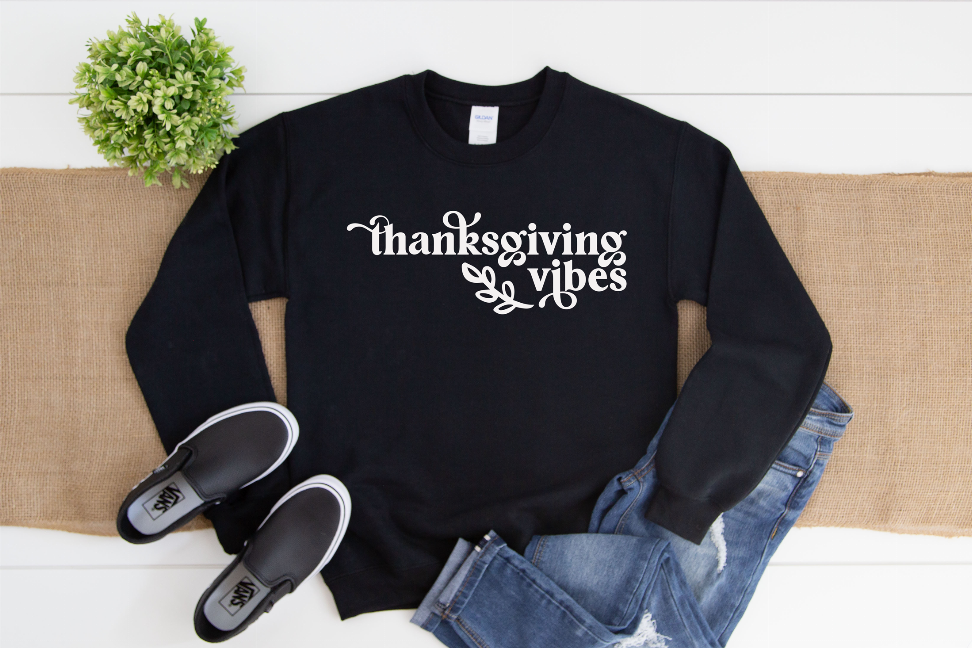 Thanksgiving Vibes Sweatshirt Bella Bean