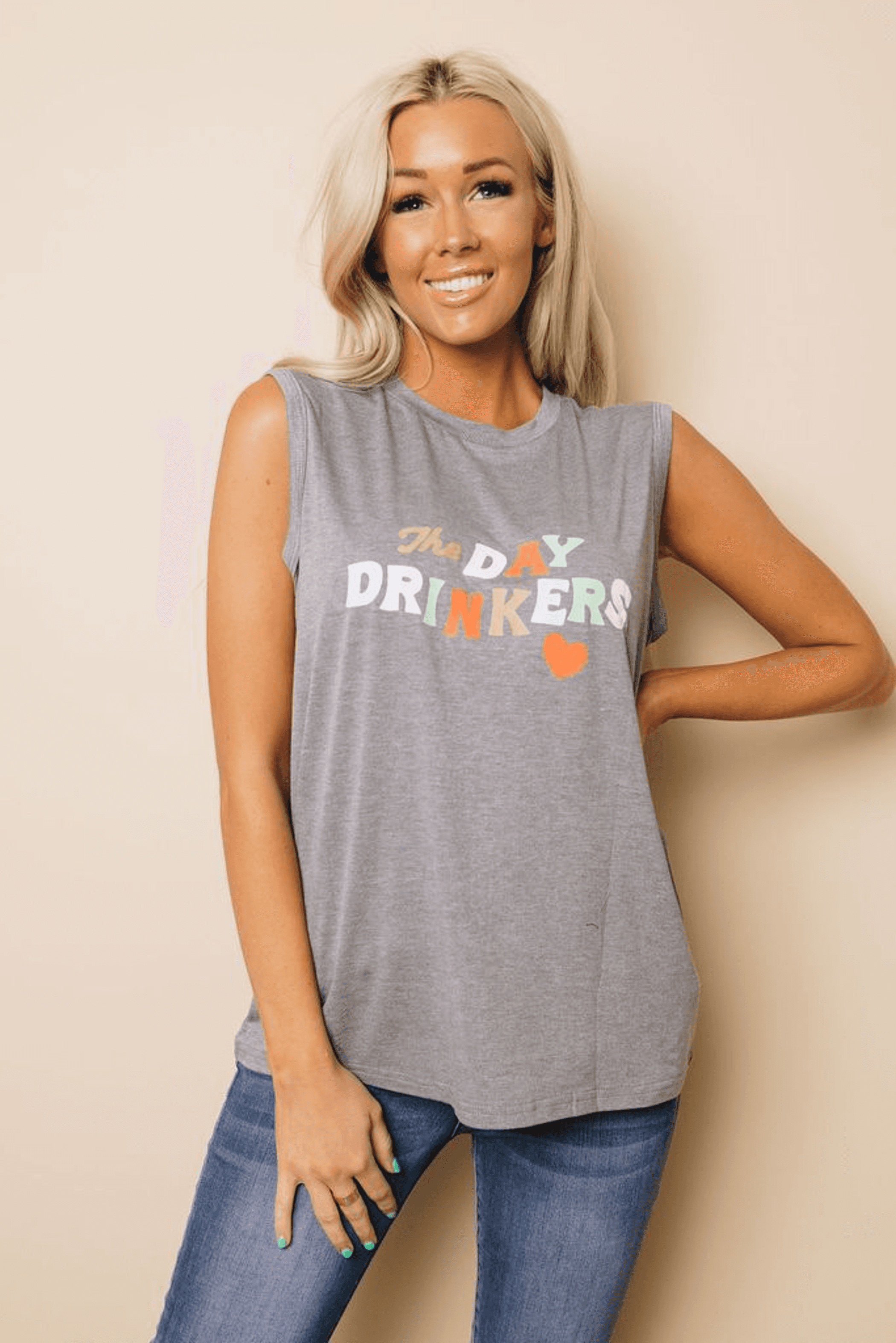 The Day Drinkers Tank Stay Warm in Style