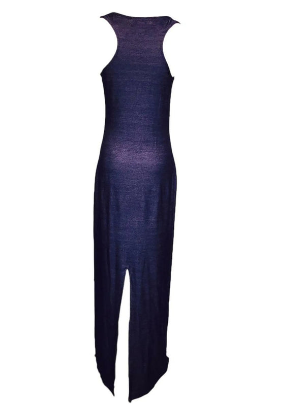 The Denim Maxi Dress Blue SurelyMine