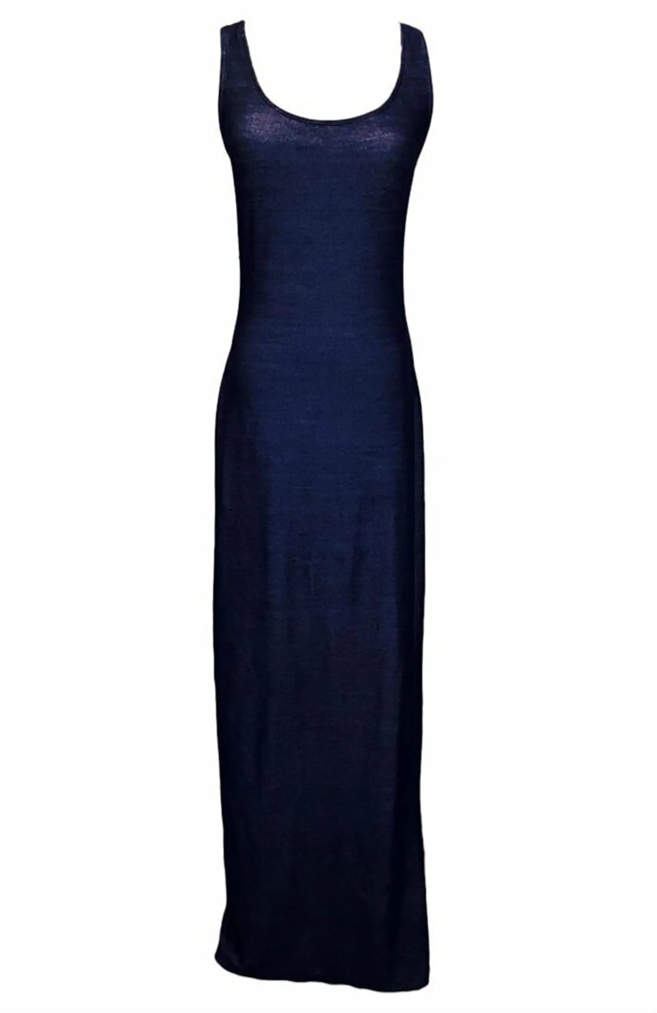 The Denim Maxi Dress Blue SurelyMine