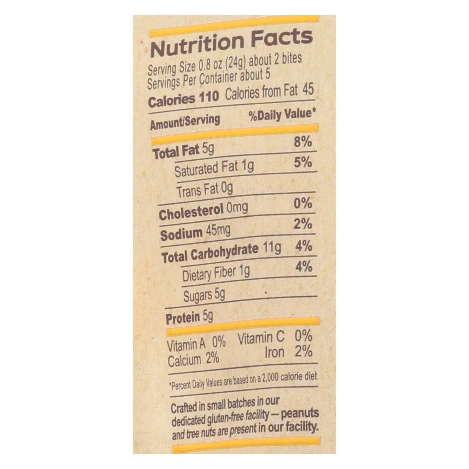 The Gfb - Bites Peanut Butter Gluten Free - Case Of 6 - 4 Oz The Gfb