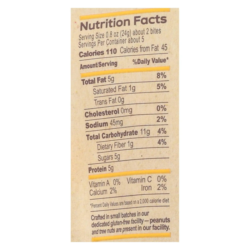 The Gfb - Bites Peanut Butter Gluten Free - Case Of 6 - 4 Oz The Gfb