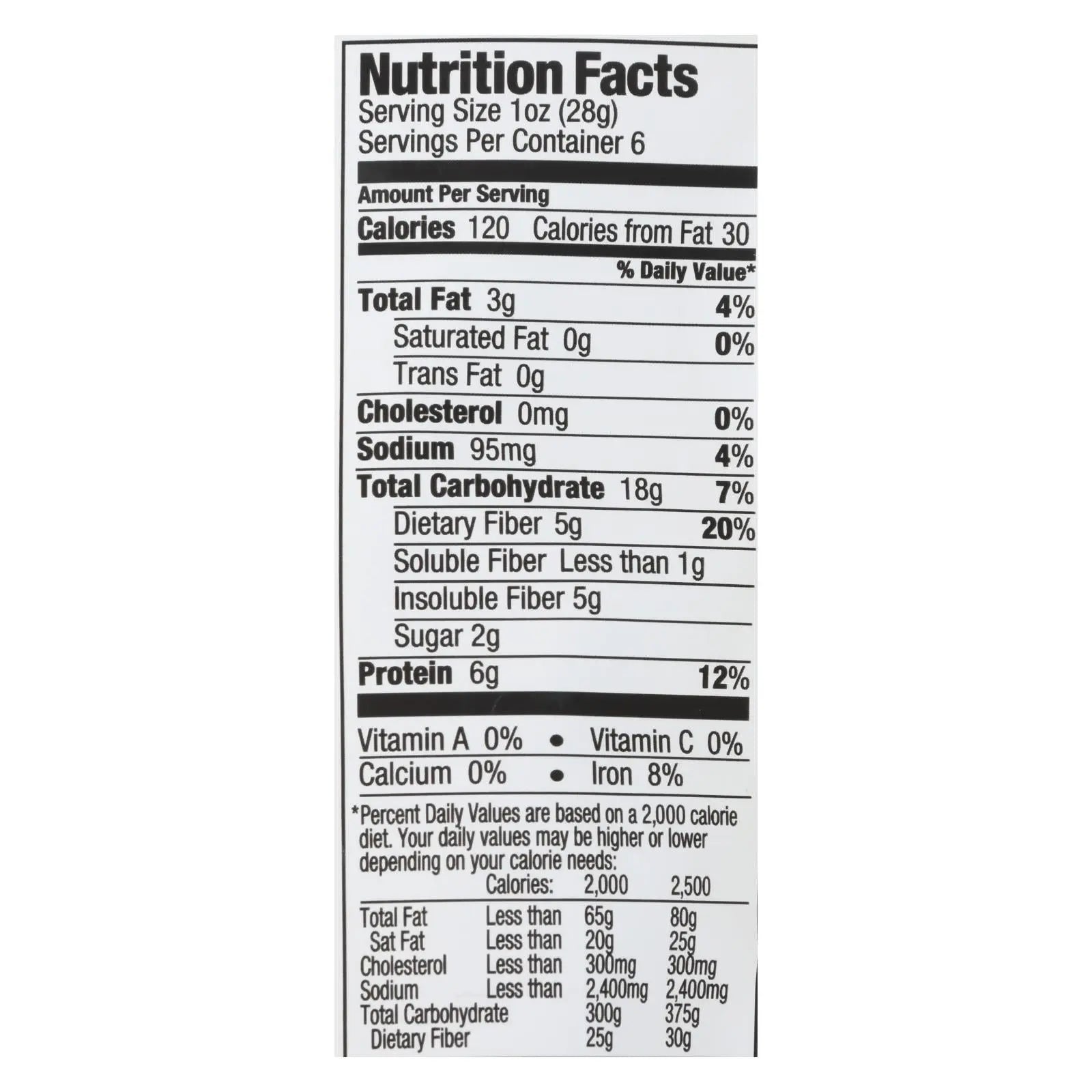The Good Bean Crunchy Chickpeas - Case Of 6 - 6 Oz The Good Bean