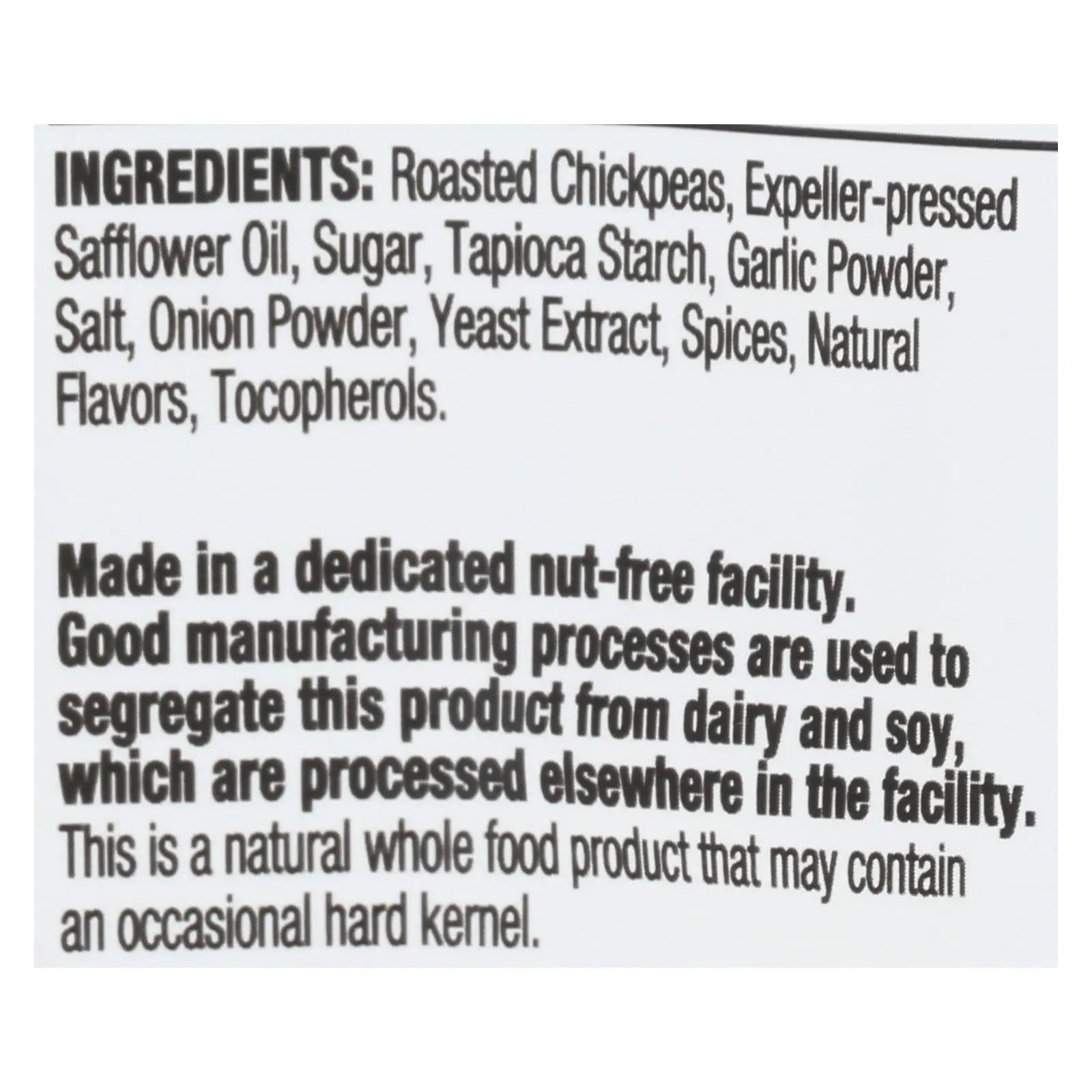 The Good Bean Crunchy Chickpeas - Case Of 6 - 6 Oz The Good Bean