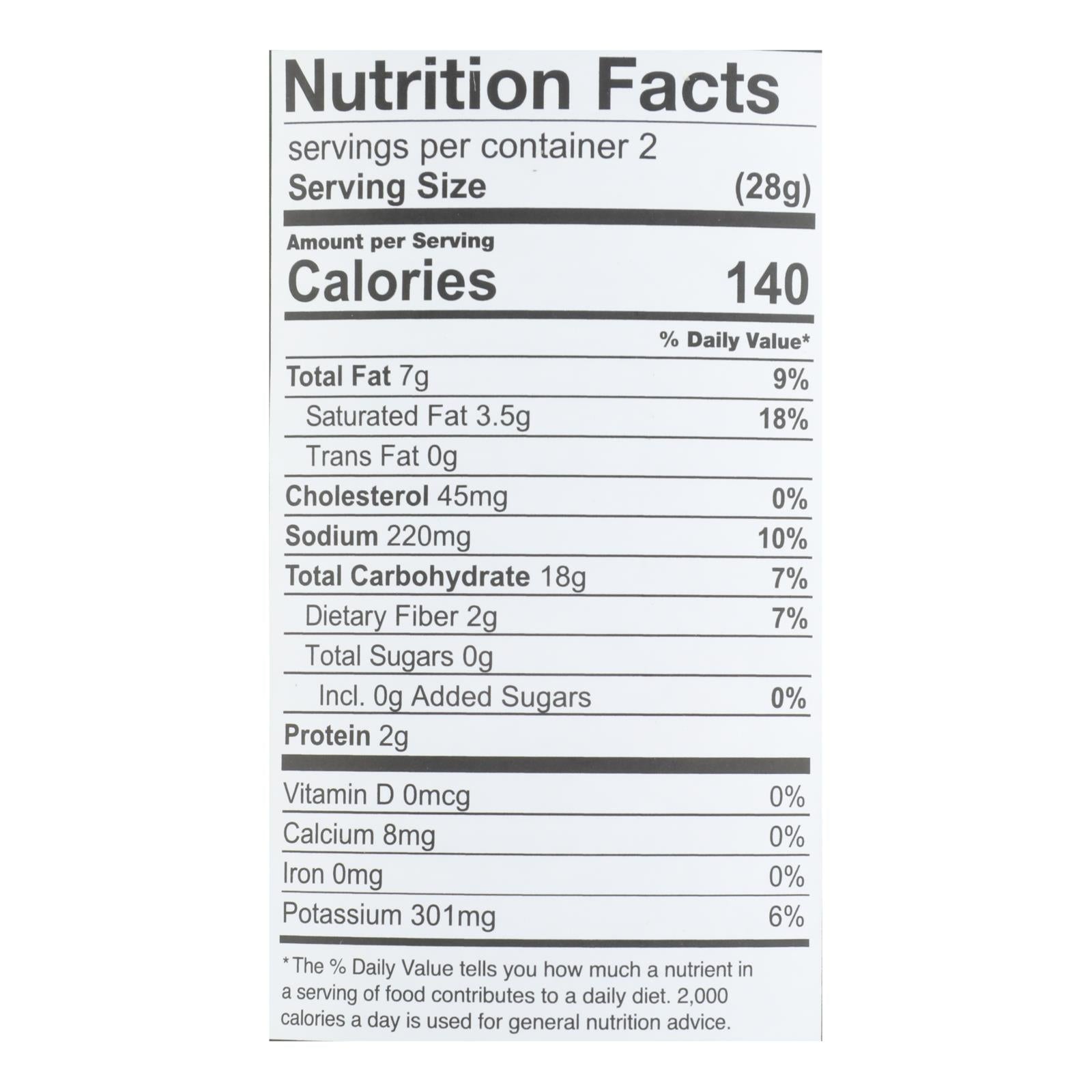 The Good Crisp Company Potato Crisps - Sour Cream And Onion - Case Of 12 - 1.6 Oz The Good Crisp Company