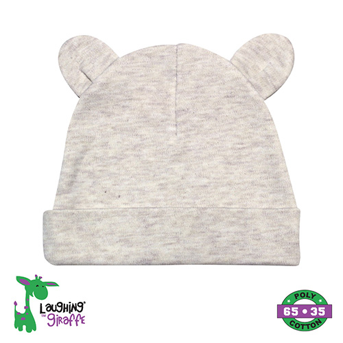 The Laughing Giraffe Baby Bear Ears Beanie Hat Kids Blanks
