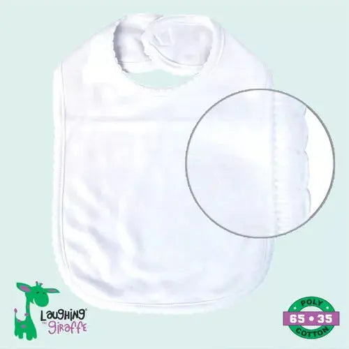 The Laughing Giraffe Baby Bibs With Scallop Trim Kids Blanks