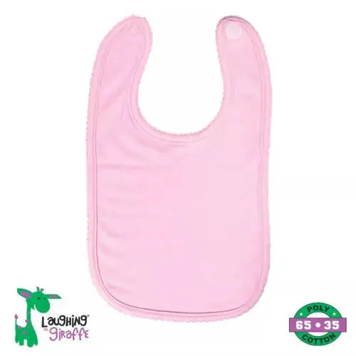 The Laughing Giraffe Baby Bibs With Scallop Trim Kids Blanks