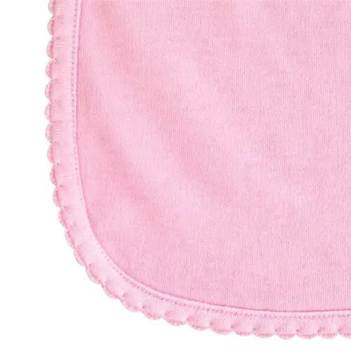 The Laughing Giraffe Baby Bibs With Scallop Trim Kids Blanks