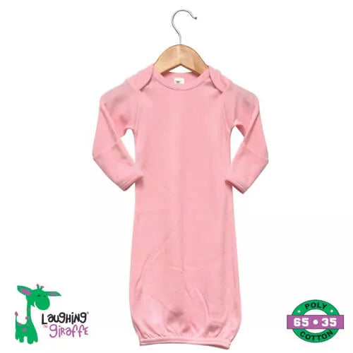 The Laughing Giraffe Baby Gown With Mittens Kids Blanks