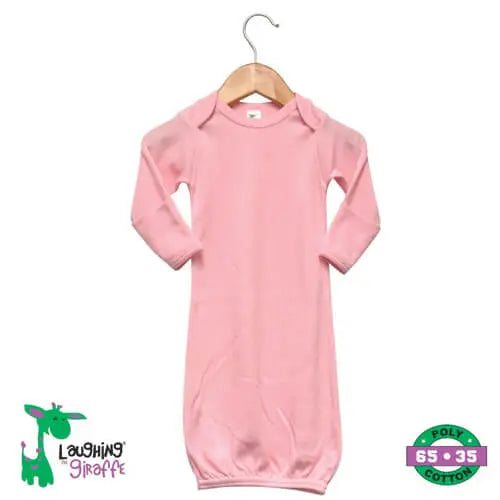The Laughing Giraffe Baby Gown With Mittens Kids Blanks