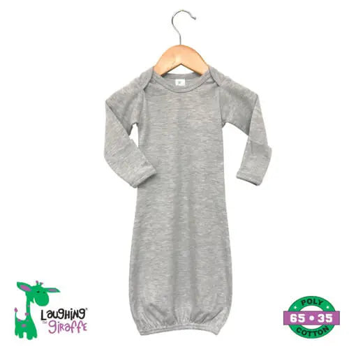 The Laughing Giraffe Baby Gown With Mittens Kids Blanks