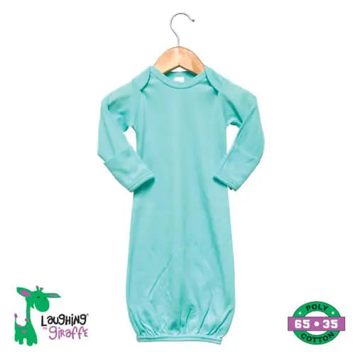 The Laughing Giraffe Baby Gown With Mittens Kids Blanks