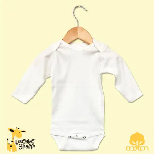 The Laughing Giraffe Baby Long Sleeve Onesie Kids Blanks