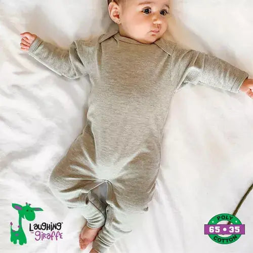 The Laughing Giraffe Baby PJ's With Mittens & Footies Kids Blanks