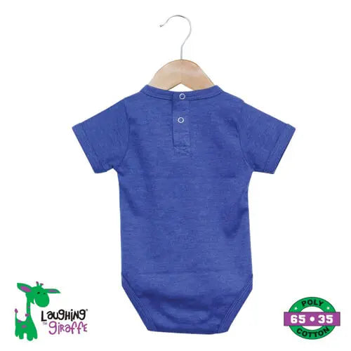 The Laughing Giraffe Baby Short Sleeve Snap-Back Onesie Kids Blanks