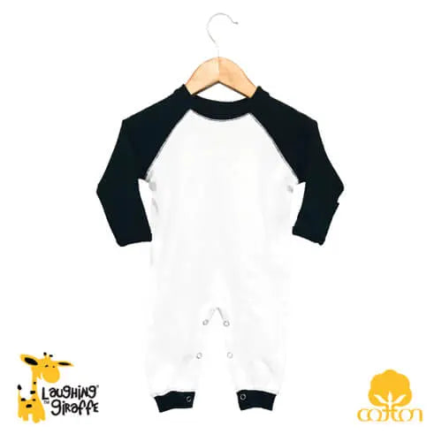 The Laughing Giraffe Raglan Sleep N Play Kids Blanks