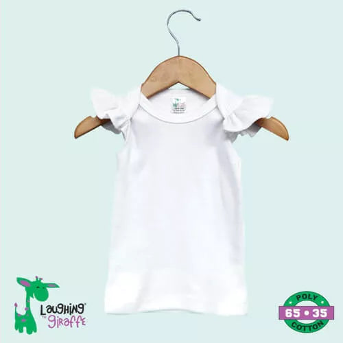 The Laughing Giraffe Toddler Flutter T-Shirt Kids Blanks