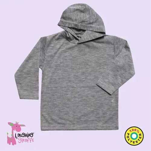 The Laughing Giraffe Toddler Hoodie Tee Kids Blanks