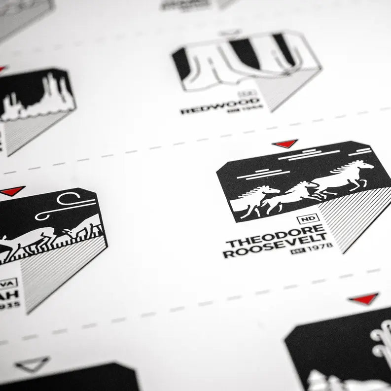 The National Parks Register Print The 14er Project