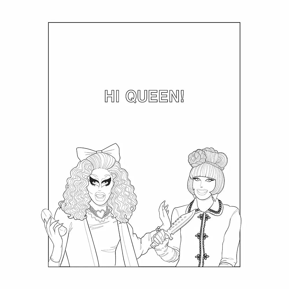 The Official Trixie and Katya Coloring Book Penguin